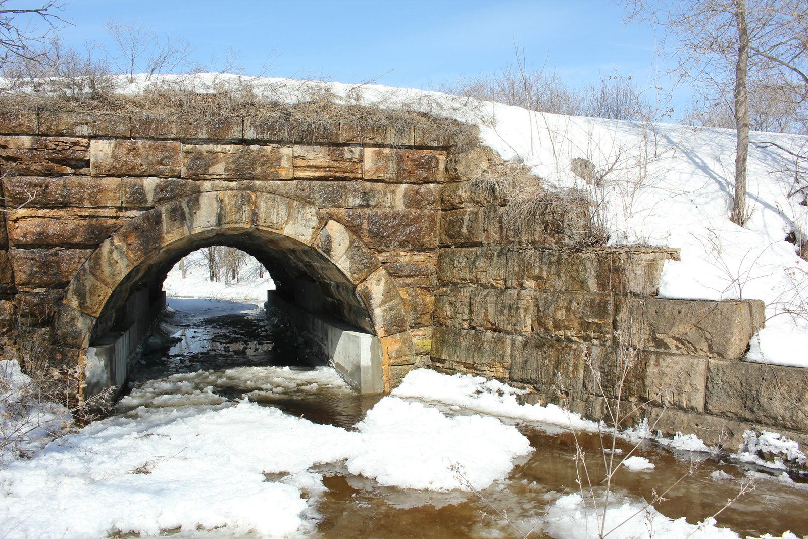 East abutment